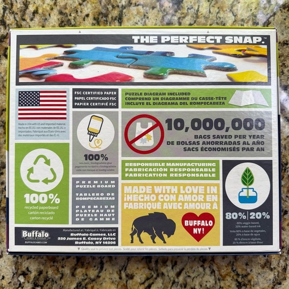 Buffalo Games “World Pieces” 2000 Piece Puzzle - Picture 3 of 4